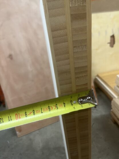 1/4e plaat Naturel Plain Pressed 1220x620x45 - Afbeelding 3