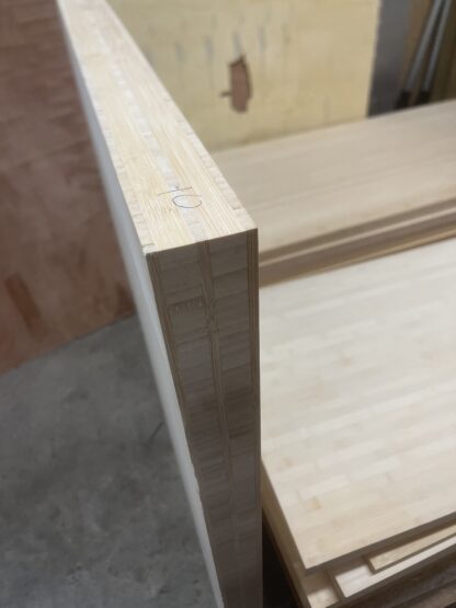 1/4e plaat Naturel Side Pressed 1220x620x45 - Afbeelding 2