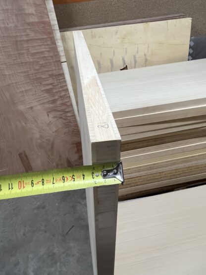 1/4e plaat Naturel Side Pressed 1220x620x30 - Afbeelding 2
