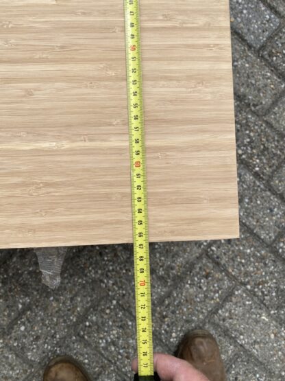 BP-MP1460 Bamboe, caramel, side pressed, 3-lagen, 2440x667x20 - Afbeelding 2